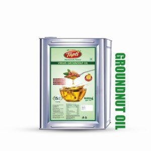 Virgin Groundnut Oil Tin (15 Ltr)